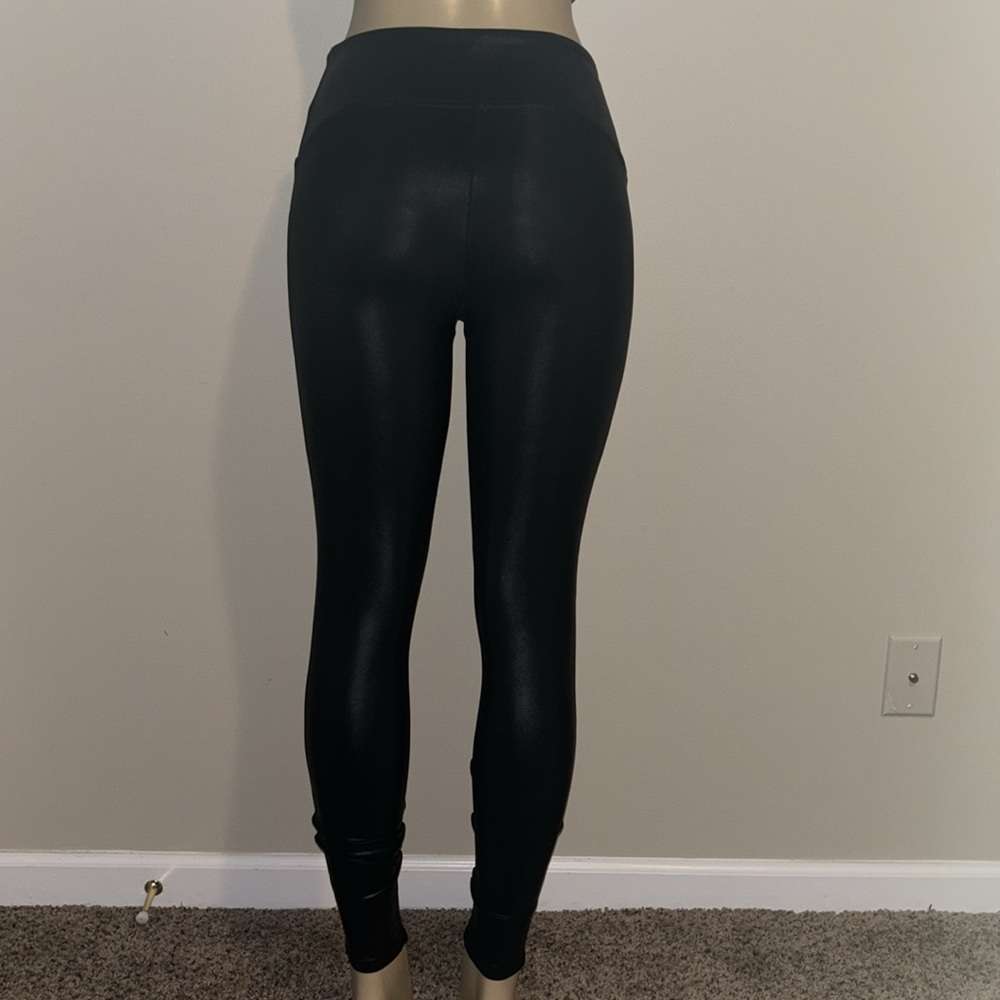 Spanx Faux Leather Leggings size L - Picture 7 of 8
